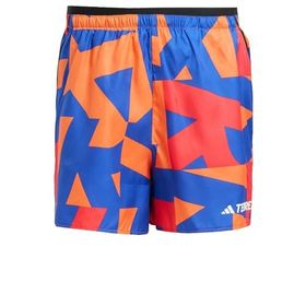 Adidas JF1252 Mavi Mt Light Sh Aop Erkek Outdoor Şort