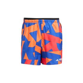 Adidas JF1252 Mavi Mt Light Sh Aop Erkek Outdoor Şort