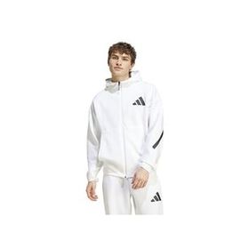 Adidas JF2443 Z.N.E. Beyaz Günlük Stil Erkek Eşofman Üstü