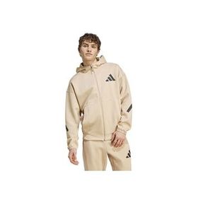 Adidas JF2445 M Z.N.E. FZ Krem Erkek Ceket