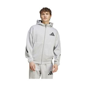 Adidas JF2450 Z.N.E. Full-Zip Gri Günlük Stil Erkek Sweatshirt
