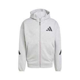Adidas JF2450 Z.N.E. Full-Zip Gri Günlük Stil Erkek Sweatshirt