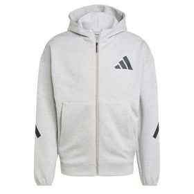 Adidas JF2450 Z.N.E. Full-Zip Gri Günlük Stil Erkek Sweatshirt