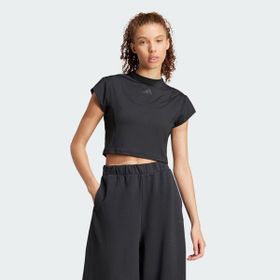 Adidas JF3413 W Ce G Cro Tee Siyah Kadın T-shirt