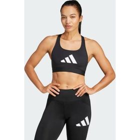 Adidas JG1414 Siyah Powerreact Kadın Antrenman Sporcu Sütyeni