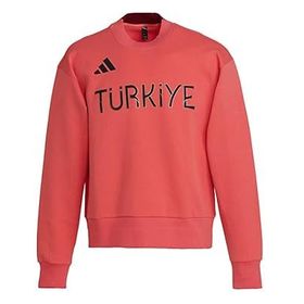 Adidas JG3504 Turkiye Crew M Türkiye Kırmızı Antrenman Erkek Sweatshirt