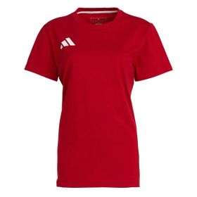 Adidas JG5700 Türkiye Kırmızı Günlük Stil Kadın T-shirt
