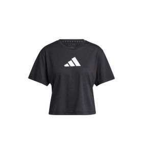 Adidas JG8614 Siyah Train Essentials Big Logo Kadın Antrenman T-Shirt