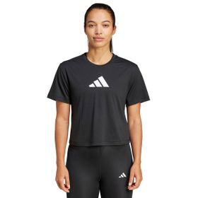 Adidas JG8614 Siyah Train Essentials Big Logo Kadın Antrenman T-Shirt