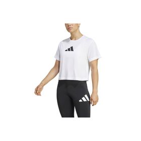 Adidas JG8615 Beyaz Train Essentials Big Logo Kadın Antrenman T-Shirt