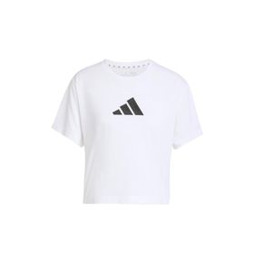 Adidas JG8615 Beyaz Train Essentials Big Logo Kadın Antrenman T-Shirt