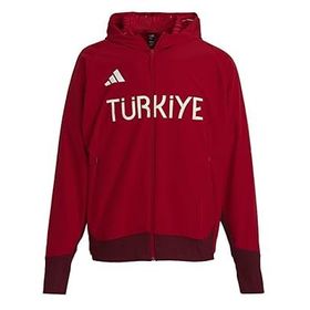 Adidas JH0782 Turkiye P FZ M Türkiye Kırmızı Erkek Antrenman Ceketi