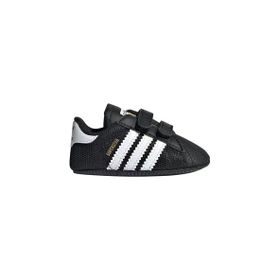 Adidas JH9971 Siyah Superstar Crib Bebek İlk Adım Ayakkabısı