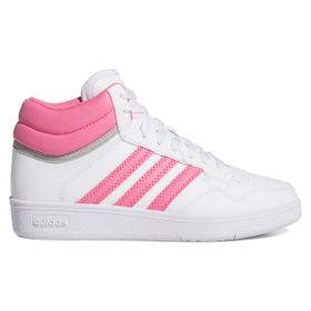 Adidas JI0906 Beyaz Hoops 4.0 Mid Çocuk Sneaker Ayakkabı