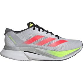 Adidas JI4472 Adizero Boston 12 M Gri Kırmızı Erkek Koşu Yürüyüş Ayakkabı