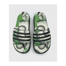 Adidas JI4754 Adilette Platform Yeşil Kadın Terlik