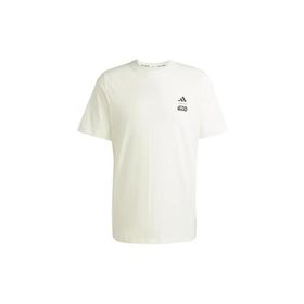 Adidas JI5715 Beyaz SW TM T Erkek T-shirt