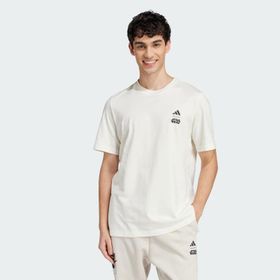 Adidas JI5715 Beyaz SW TM T Erkek T-shirt