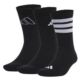 Adidas JI6315 Siyah Logo 3'lü Unisex Günlük Stil Çorap