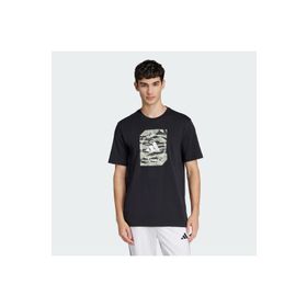 Adidas JI6764 Camo Box Siyah Günlük Stil Erkek T-shirt