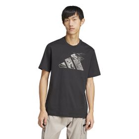 Adidas JI6788 Siyah City Escape Günlük Stil Erkek T-shirt