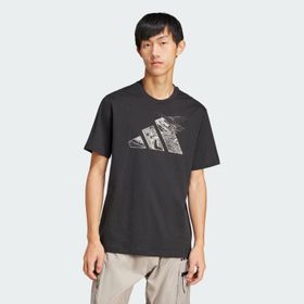 Adidas JI6788 Siyah City Escape Günlük Stil Erkek T-shirt
