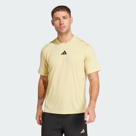 Adidas JI8188 Designed For Training Intensity Sarı Erkek T-Shirt