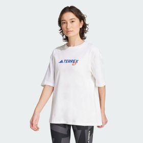 Adidas JI9157 Terrex Back Graphic Kadın T-shirt