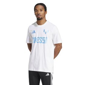 Adidas JJ1418 Messi Name and Number Graphic Futbol Erkek T-Shirt
