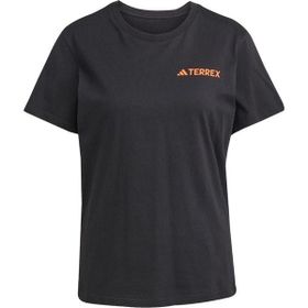 Adidas JJ1610 Terrex Graphic Hiking Kadın T-shirt