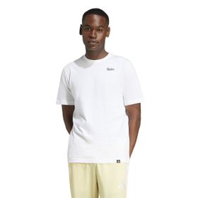 Adidas JJ3962 M L SL Bowl Beyaz Günlük Stil Erkek T-shirt