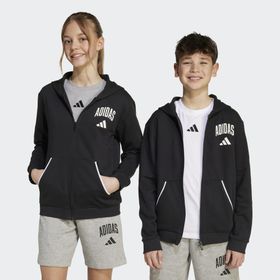 Adidas JM1534 Seasonal Essentials Collegiate Siyah Erkek Çocuk Ceket