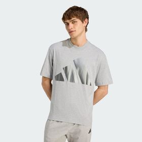 Adidas JM1707 Holiday Big Logo Lifestyle Training Erkek T-Shirt