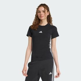 Adidas JM1878 Holiday 3-Stripes Slim Lifestyle Training Kadın T-Shirt