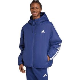 Adidas JM4040 Essentials CLIMAWARM 3-Stripes Yalıtımlı Kapüşonlu Erkek Mont