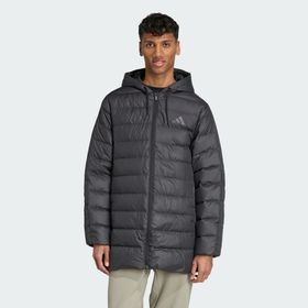 Adidas JM4061 Essentials CLIMAWARM 3-Stripes Light Down Kapüşonlu Erkek Mont