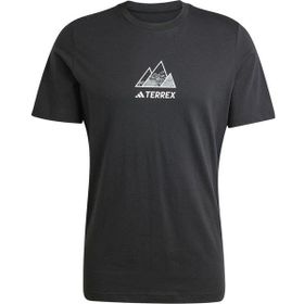 Adidas JM6389 Terrex Athlete Graphic Hiking Erkek Outdoor T-Shirt