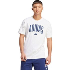 Adidas JM6416Beyaz M Collegiate T Erkek Günlük Tişört