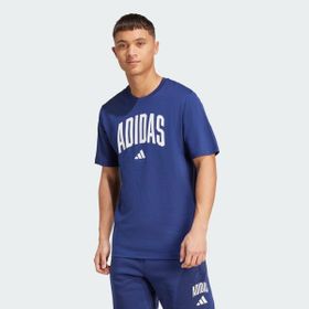 Adidas JM6417 Collegiate Lineage Grafik Basklı Lifestyle Training Erkek T-Shirt