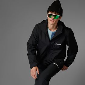 Adidas JM8692 Siyah Multi Essentials 2L Erkek Outdoor Yağmurluk