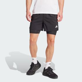 Adidas JN2670 Own The Run Climacool 2 in 1 5-Pocket Erkek Koşu Şort