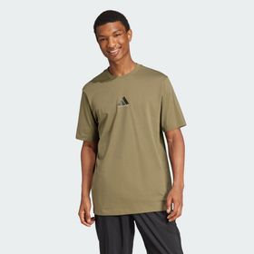 Adidas JN6952 Codes Photoreal Graphic Yeşil Erkek T-Shirt