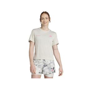 Adidas JN9606 Gri Own The Run Melange Kadın Koşu T-Shirt