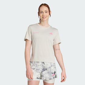 Adidas JN9606 Gri Own The Run Melange Kadın Koşu T-Shirt