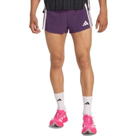 Adidas JP3774 Mor Adizero Split Erkek Koşu Şort