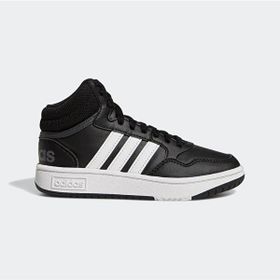 Adidas JQ9994 Siyah Hoops 4.0 Mid Erkek Sneaker Ayakkabı