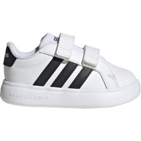 Adidas JS4906 Sportswear Grand Court 3.0 Bubble Beyaz Siyah Bebek Ayakkabısı