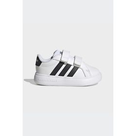 Adidas JS4906 Sportswear Grand Court 3.0 Bubble Beyaz Siyah Bebek Ayakkabısı