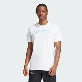 Adidas JV5456 Mercedes AMG Petronas Formula One Team DNA Graphic Beyaz Erkek T-Shirt