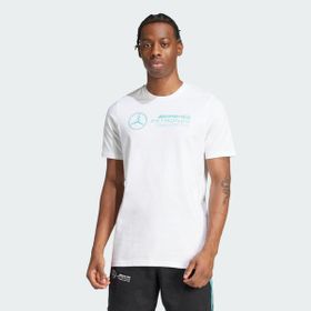 Adidas JV5456 Mercedes AMG Petronas Formula One Team DNA Graphic Beyaz Erkek T-Shirt